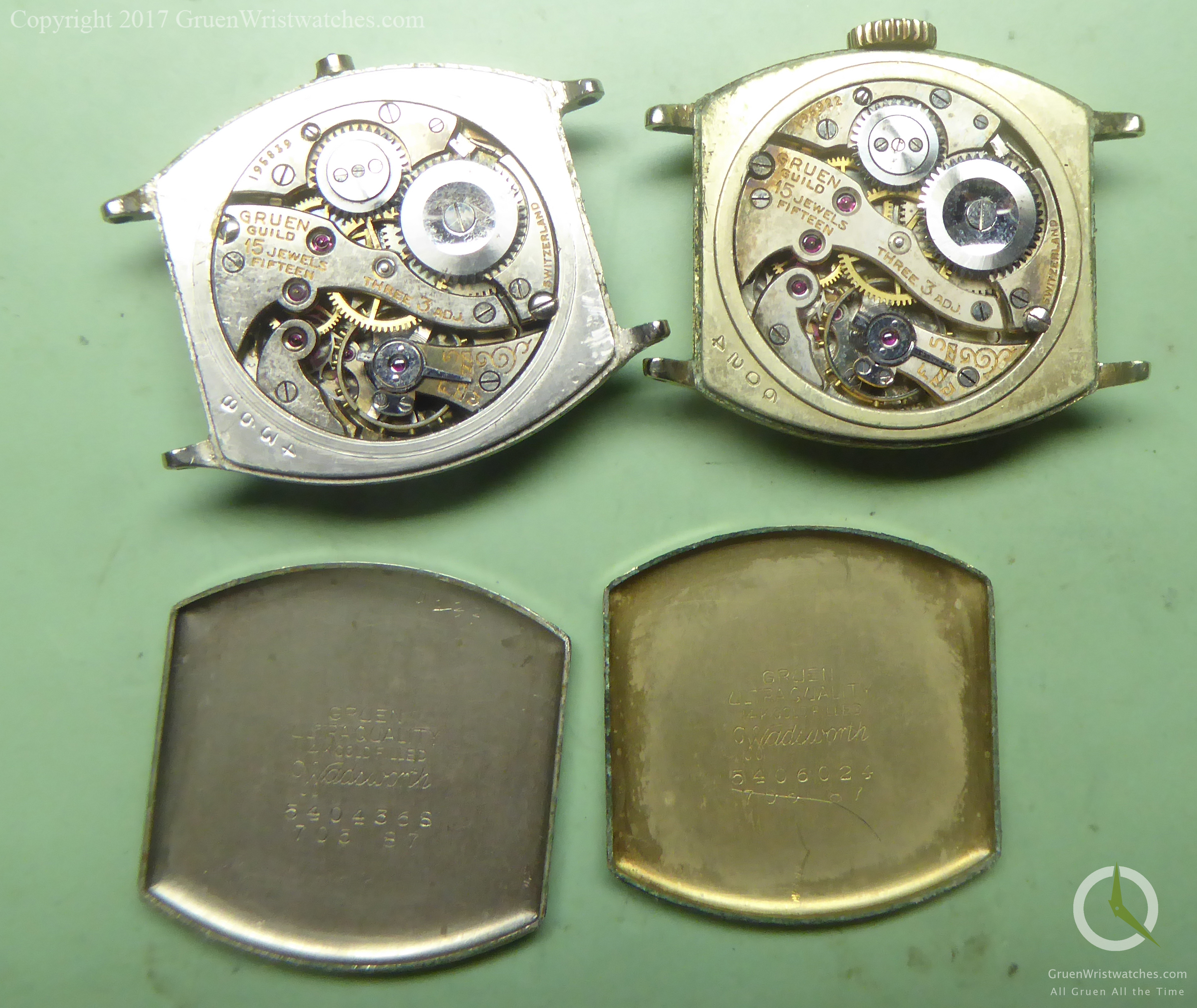 Gruen Strap 126 and Strap 127 001